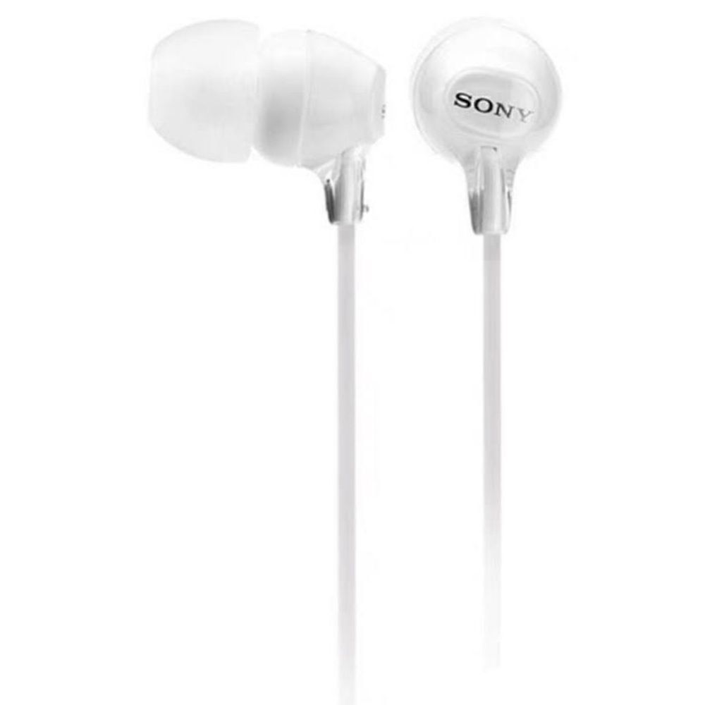 Sony MDR EX15LP Fashion Color EX Series In Ear Earbud Headphones White New